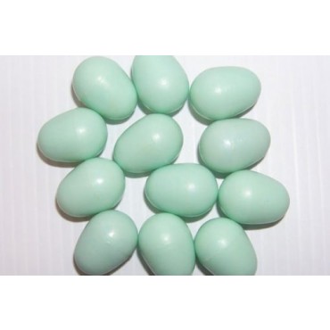 Αυγά Πλαστικά Καναρινιών Mπλέ 10τμχ
