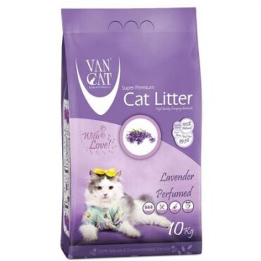 άμμος γάτα με άρωμα λεβάντας, van cat lavender