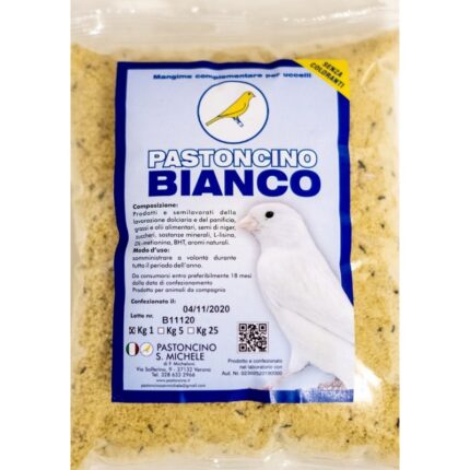 Pastoncino S. Michele Bianco Πατέ αυγοτροφή για καναρίνια