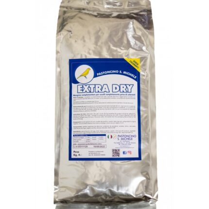 Αυγοτροφή Pastoncino S. Michele Extra Dry ουδέτερη ξηρή για λιποχρωμικά καναρίνια