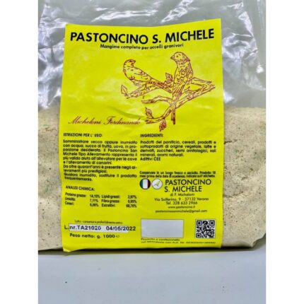 2Pastoncino S. Michele Secco κίτρινη αυγοτροφή για καναρίνια